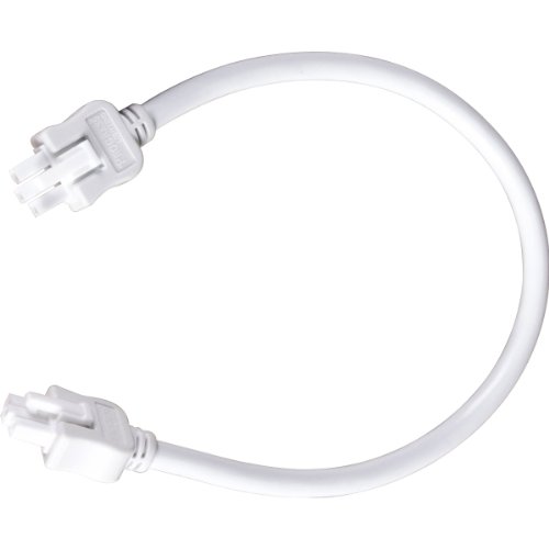 Progress Lighting P8733-30 12-Inch Undercabinet Fixture Linking Cable, White