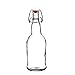 Easy Cap Beer Bottles - Kombucha Bottles - 16 oz. - Clear flip top 6 pack - EZ Cap -- Original Cherry Blossom Hardware Bottles (6, Clear Mason Jar Bottles)