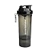 Smartshake SLIM, 17 oz Shaker Cup, Black (Packaging May Vary)
