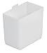Akro-Mils 30101 Plastic Bin Cup Storage for Sorting Small Parts In Shelf Bins, (2-Inch x 3-1/4-Inch x 3-Inch), White, Case of 48