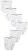 Fruit Of The Loom Big Boys' Boys Basic Brief 6-pack, White, Medium