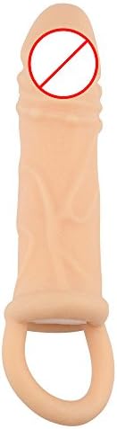Qingdao Adult Products Wholesale Super Soft Simulation lengthening Sleeve Vibration Condoms Multi-Color one Size