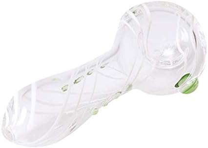 Handmade Newest Glass pipe4.4 Long (Transparent)