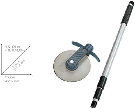 Maximex Rasenkanten-Roller Cut, Rasenkantenschneider mit Schnittschutz, metallic silver - Image 5