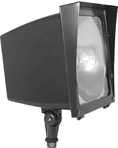 Rab Lighting EZSH150 EZ Flood 150W HPS 120V HPF and LAMP Bronze