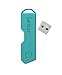 Lexar Jumpdrive Twistturn2 32GB USB 2.0 Flash Drive, Teal (LJDTT2-32GABNATL)