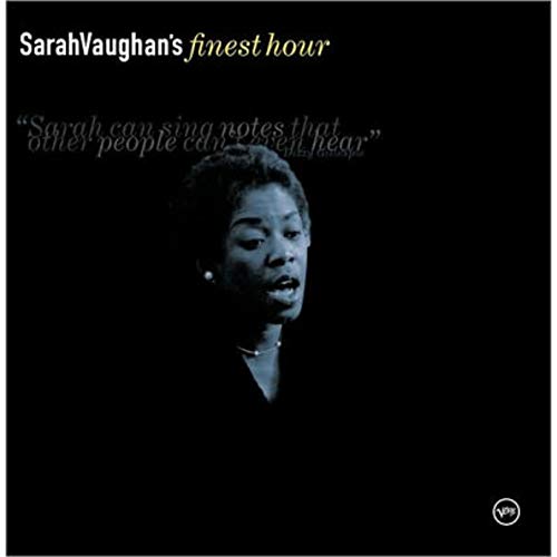Sarah Vaughan's Finest Hour at Amazon