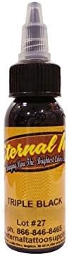PERMANENT ETERNAL TRIPLE BLACK N 1oz TATTOO INK