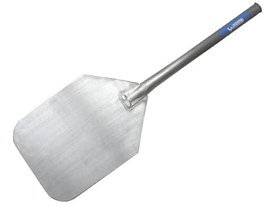 WIN-WARE Pizza Peel/Paddle for Easy Removal of Pizzas from Hot Ovens. Tubular Aluminium Handle for easy Handling. (20" long with 9 x 6" blade)