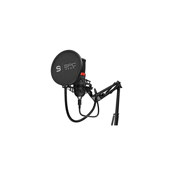 SPC Gear SM950 Streaming USB Mikrofon, schwarz – Bild 3