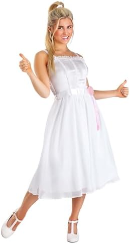 Amazon.com: Grease Summer Nights Sandy Costume - Adult Medium (6-8), Yellow 