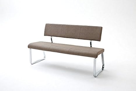 Amazon.de: Sitzbank mit Rückenlehne, Küchenbank, Sitzbank 155 cm mit