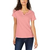 Short Sleeve Henley Top