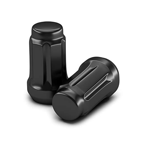Wheel Lug Nuts M12 x 1.5, AKARCK Black Bulge Acorn Lug Nuts Closed End