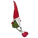 GMOEGEFT Scandinavian Christmas Gnome Plush, Swedish Tomte, Nordic Santa Gnome, Holiday Home Decoration Birthday Gift, 17 Inches (Red and Green Sit)