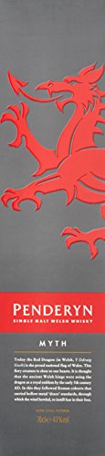 Penderyn Myth Single Malt Whisky aus Wales- Ausgezeichneter Whisky in der Geschenkpackung mit 40% vol. (1 x 0,7l) – Bild 5