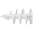 fischer Insulation Fixing FID 50 for Mounting Lightweight Components Fast Installation No Pre-Drilling Necessary Special Spiral Thread for Letter Boxes, Lamps, Motion Detectors Etc