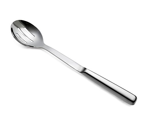 New Star Foodservice 52145 Hollow Handle Slotted Serving Spoon, 12