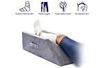 Light Ease Memory Foam Leg, Knee, Ankle Support and Elevation Pillow for Surgery