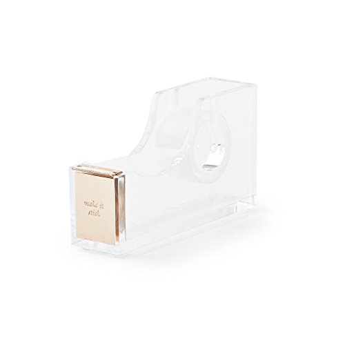 Kate spade new york acrylic tape dispenser, gold