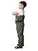 Kids Chest Waders for Toddler Children Waterproof Youth Fishing Waders for Boys Girls Neoprene Hunting Waders with Insulated Boots(Green,10-11T)