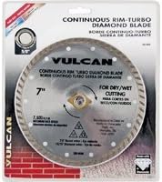 VulcanProducts Diamond Blade Cont Rim Turb 7, Sold as 1 Carat