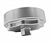 iFJF 68065612AA Fuel Filter Housing Cover Cap for 2010-2019 Dodge Ram 6.7L 2500 3500 4500 5500 Cummins Diesel Engine Billet Aluminum(Silver)