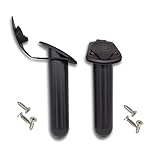ACSTERB 2 pcs Plastic Flush Mount Fishing Boat Rod Holder and Cap Cover