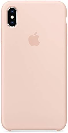 iPhone iPhone XR Liquid Silicone Case Fits iPhone XR (6.1 inch), Gel Rubber Protection Shockproof Cover Case with Soft Microfiber Cloth Lining Cushion (Pink Sand)