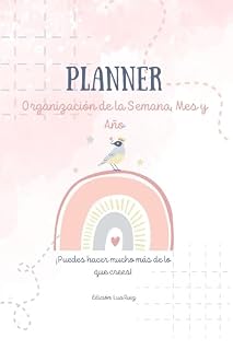 Livro Planner: Organización de la Semana, Mes y Año
