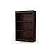 South Shore Axess Collection 3-Shelf Bookcase, Chocolate