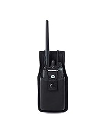 Estuche universal para radio Estuche de radio bidireccional Estuche universal para Walkie Talkies Accesorios de funda de nylon para Motorola MT500, MT1000, MTS2000 y modelos similares de Luiton (1 paquete)