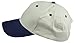 Plain Baseball Cap in Navy Blue and Stone Gray