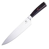 Kitchen 8 Inch Chef‘s’ Knife, BUG HULL High Carbon Professional Chef Knife, Stainless Steel 8 Inch Knife for Kitchen and Home
