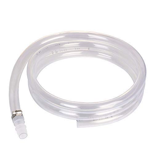 flintronic Fuel Hose, 2m(Dia 16mm) PVC Diesel Hose with Connector for Petrol, Diesel, Water, etc.