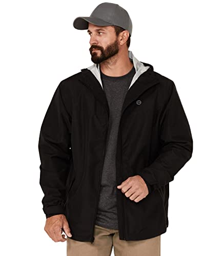 ATG by Wrangler mens Rain Jacket, Black, Medium US in Oman Whizz