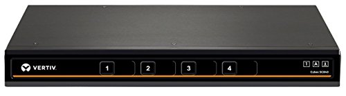 Cybex Secure 4K UHD KVM 4-Port DVI-I EAL4+ NIAP TAA Compliant (SC840-001)
