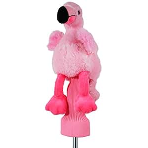 Amazon.com : Freda The Flamingo 460 cc Golf Head Cover Pink NEW : Golf