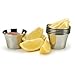 (24 Pack) Stainless Steel Sauce Cups 2.5 oz, Commercial Grade Dipping Sauce Cups, Individual Condiment Sauce Cups / Ramekins by Tezzorio
