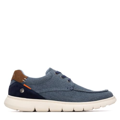 - Zapato Hombre Navy - Calzado Cómodo y Versátil - Moda Casual - Modelo 17553402 (Talla 41)