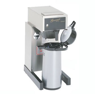 Click Here to See More Images Bloomfield 8785-A Gourmet 1000 Airpot Brewer, Pour-Over Option, 14