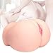 Masturbator Sex Doll with Big Ass Tight Canals for Men Masturbation Vagina Anal Sex, 3D Realistic Male Masturbator with Soft Material Dual Ends for Stimulating Suction (11LB)