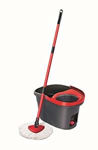 Vileda 141597 Electro Easy Wring & Clean-Juego de fregona de Microfibra