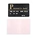 [200 Counts + Mirror Case] Face Oil Blotting Paper Sheets with Makeup Mirror - Pink Sweetheart Printed Oil Absorbing Sheets made in Japan