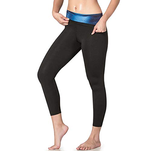 Nigecue Women's Sauna Leggings, Compression High Waist Yoga Pants