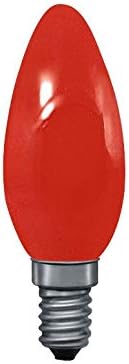 Paulmann 40221 Candle lamp 25W E14 97mm 35mm Red [Energy Class E]