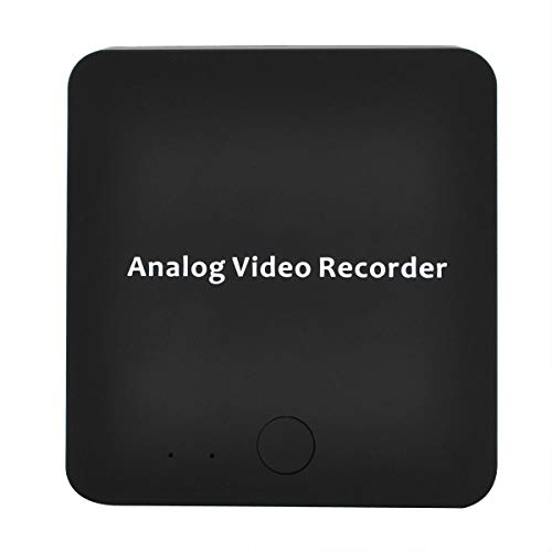 Runshuangyu HD Analog Digital Video Recorder AV Video Capture Card Adapter for Camcorder Tape, VHS, VCR, DVD Player, DVR, Hi8, Game Player AV Out and HDMI Out