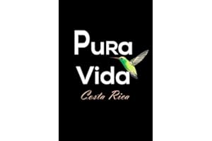 Pura Vida Costa Rica: Vacation Travel Gift: Blank lined journal that makes a perfect Vacation Gift For People Who Love To Travel .
