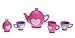 ADORABLE LIL’ CUTESIES TEA SET AND CARRY CASE – 8.5” All vinyl water friendly doll for children Ages 2+ - Designed by Berenguer