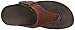 FitFlop Men's Trakk II In Leather Flip Flop, Tan, 11 M US